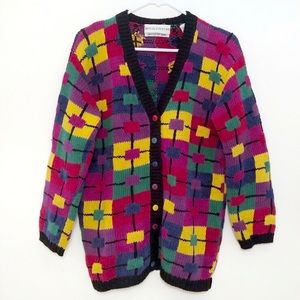 COPY - Vintage Hand Knitted Multicolored Sweater